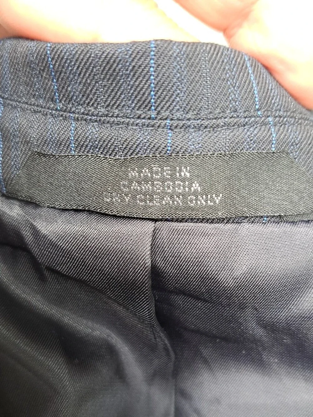 Haggar Men's Navy Suit Jacket